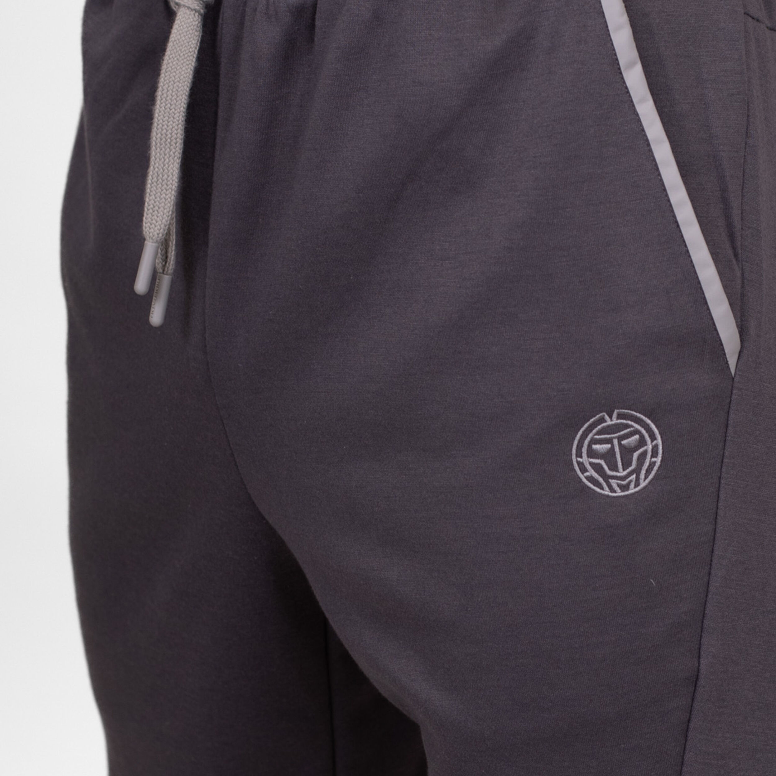 BIDI BADU Chill Tight Leg Pantalon Survêtement Hommes - Gris Foncé