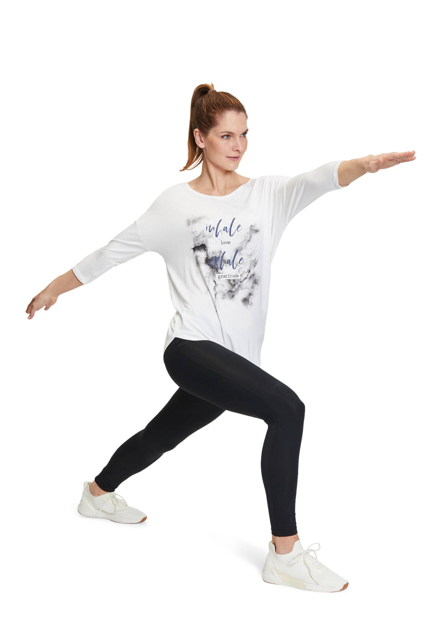 Betty Barclay| Damen Oversize-Shirt mit V-Ausschnitt