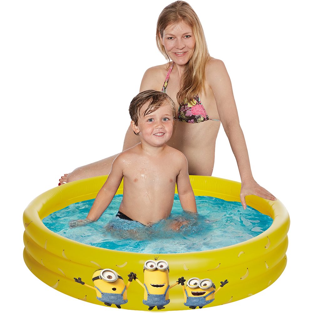 Happy People Minions 3-Ring-Pool Kinder gelb
