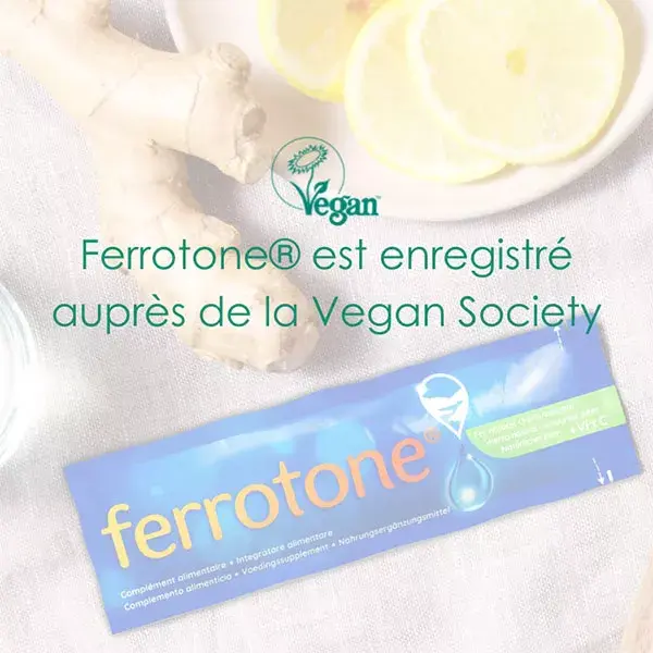 FERROTONE Pomme - 14 sachets monodoses