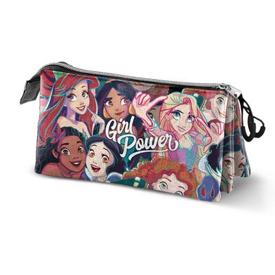 Princesses Disney Girl power -Trousse 3 compartiments - Karactermania