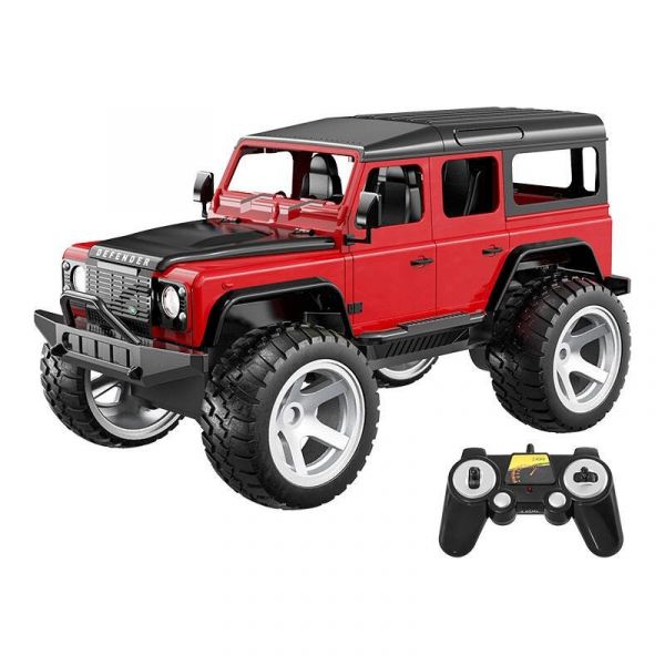 Double Eagle Toys Carro RC Telecomandado 1:14 Rover Defender E362 Vermelho