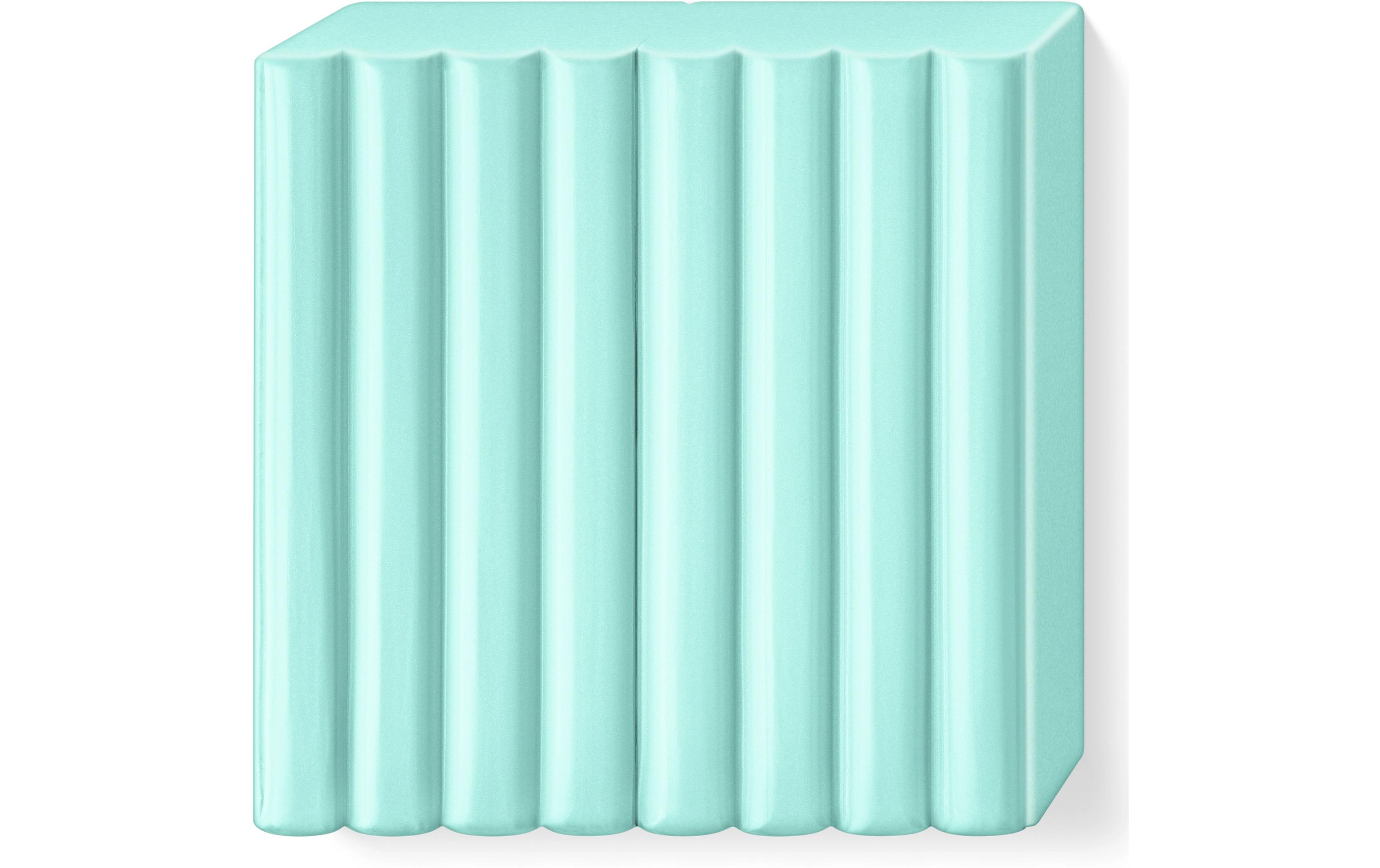 Modelliermasse Soft Mint transparent / PearlWeiche und gut formbare Modelliermasse
