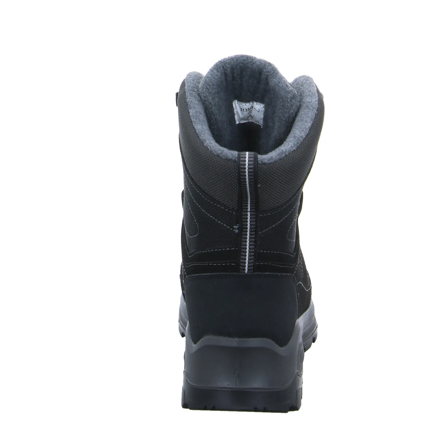 Snowboots Schwarz Textil  mit Sympatex 100% Wasserdicht