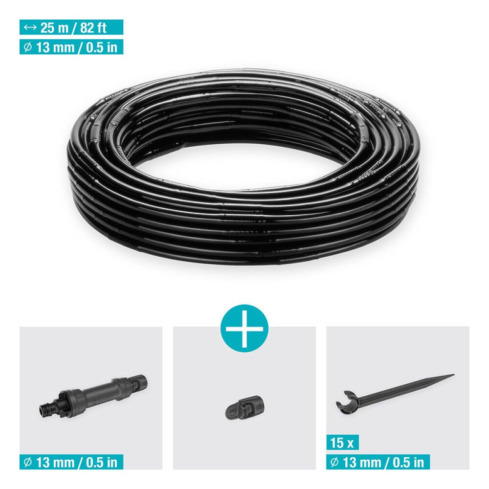 STARTSETT GARDENA MICRO-DRIP-SYSTEM BUSKER/HEKKER 25M