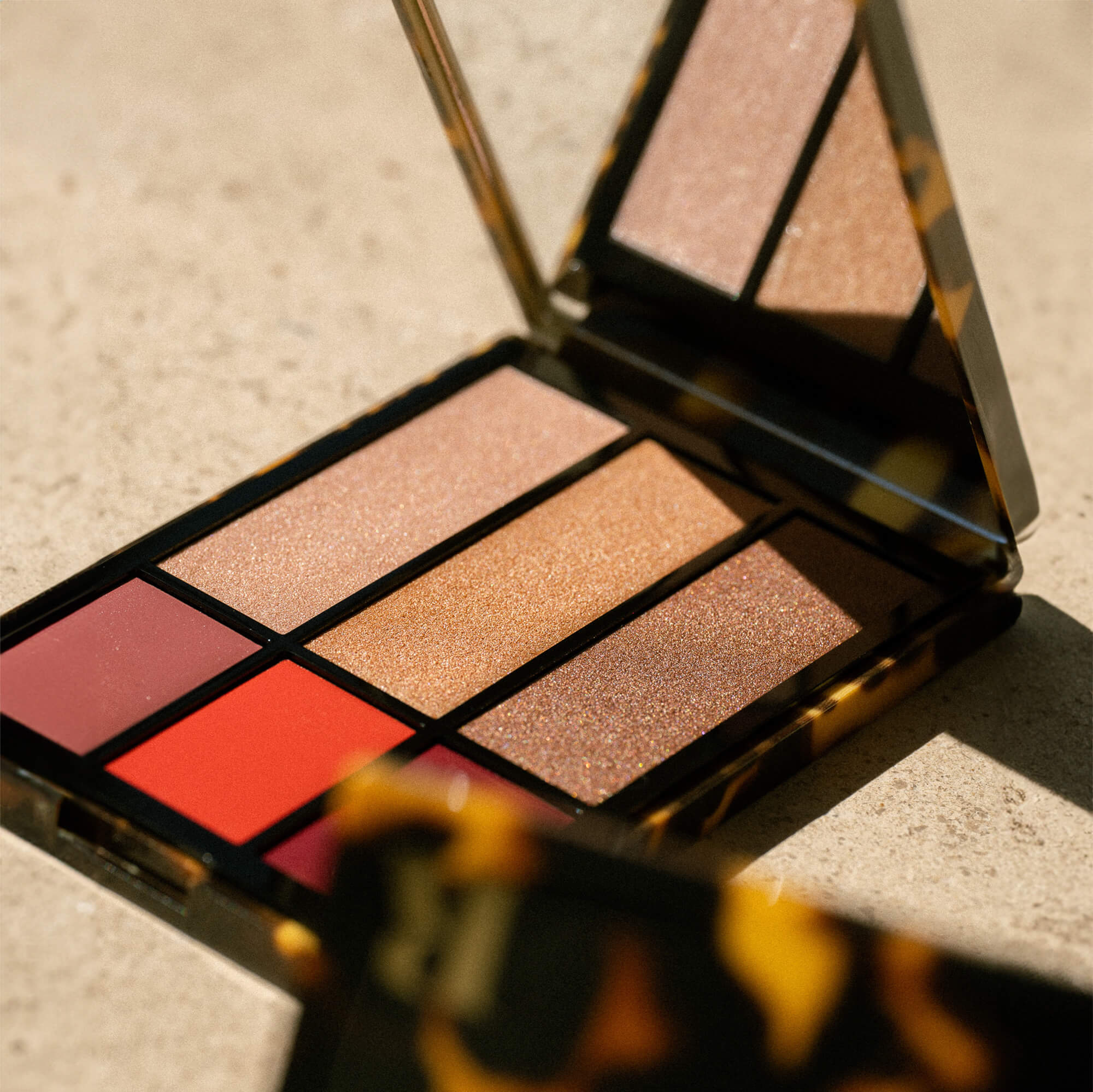 Les Filles En Rouje Palette Visage Blush et Highlighters