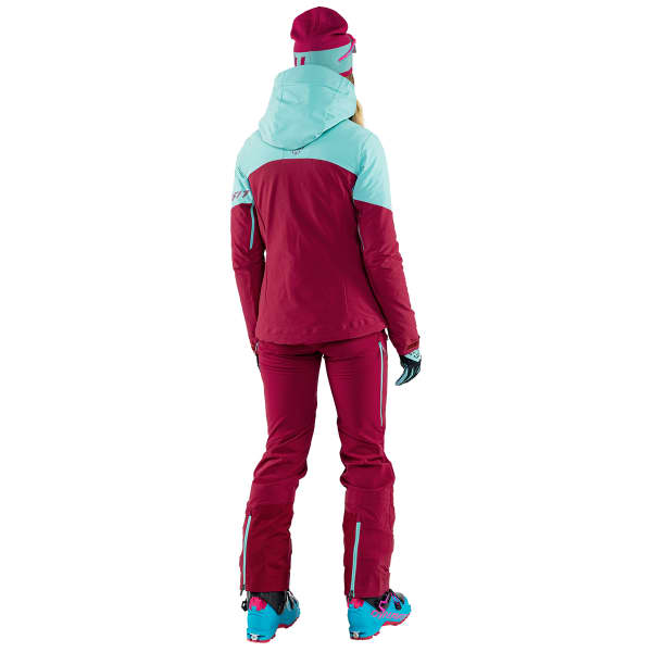 Pantalon ski de randonnée DYNAFIT RADICAL INFINIUM HYBRID PNT W BEET RED