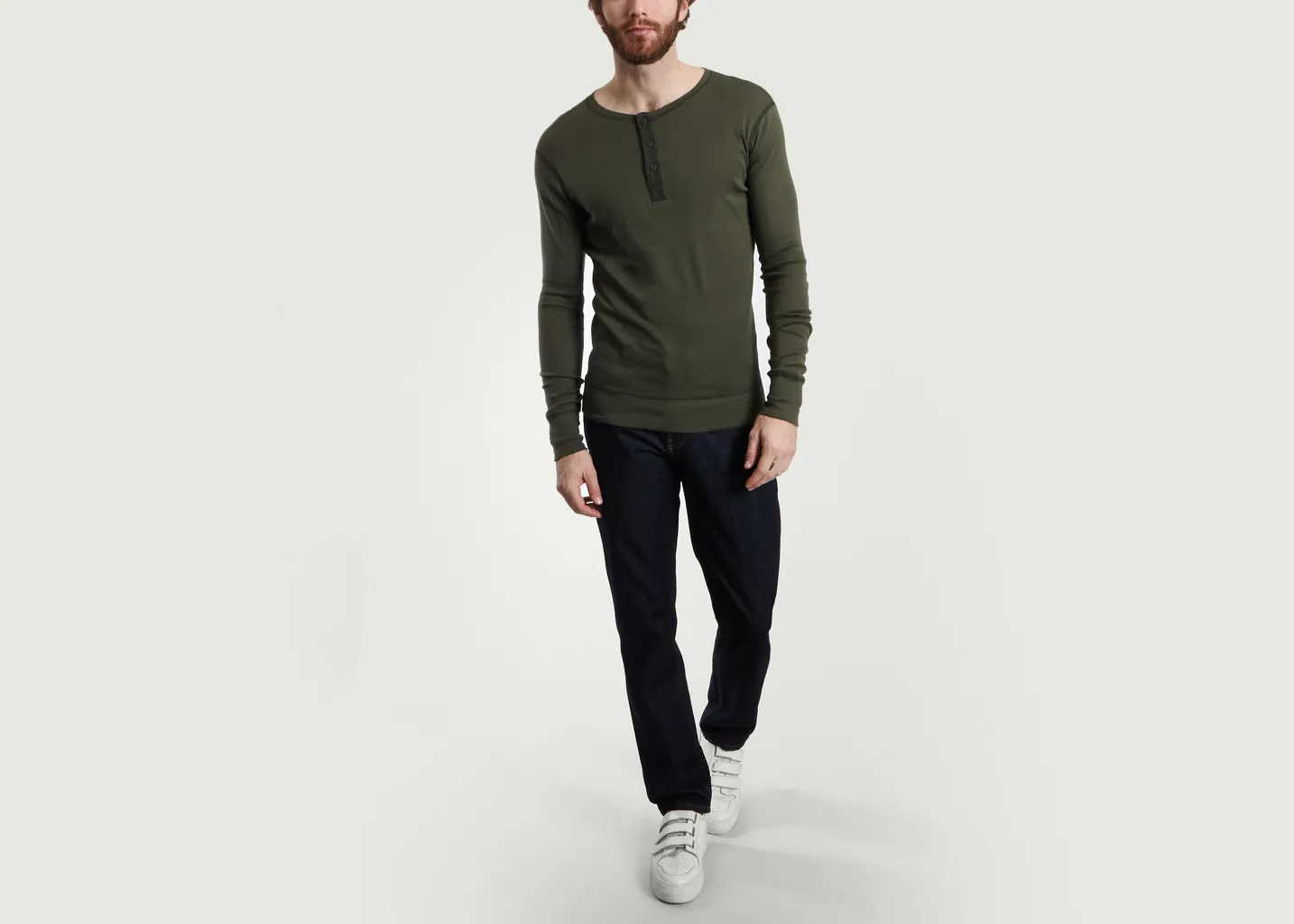 T-Shirt Henley Harri Hemen