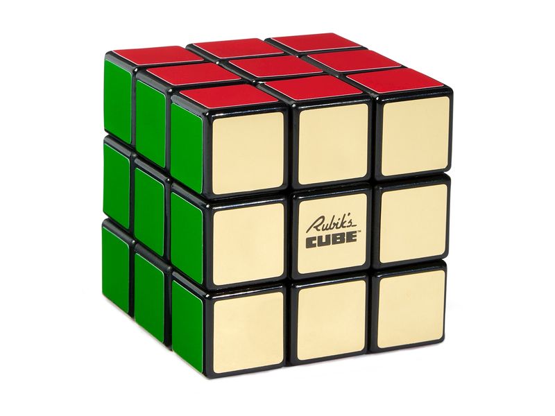 Spinmaster Knobelspiel Rubik's Retro Cube 3 x 3 Sonderausgabe des klassischen Zauberwürfels