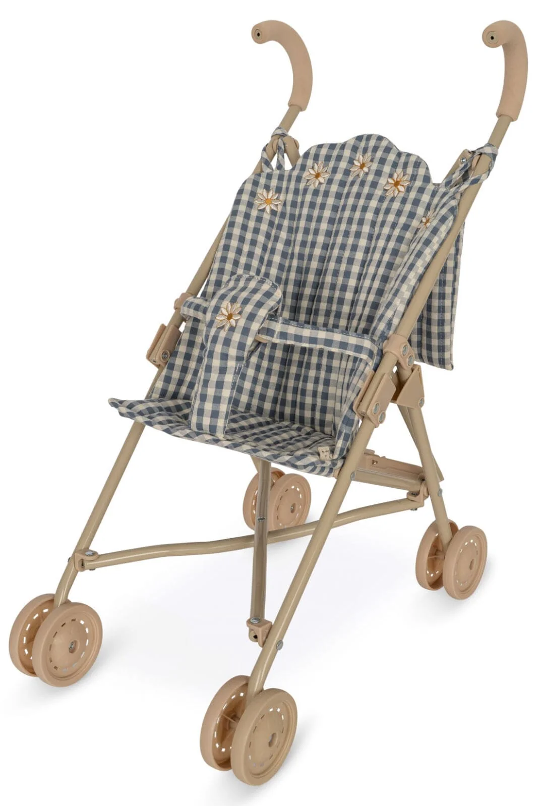Konges Sløjd Doll Stroller captains blue check