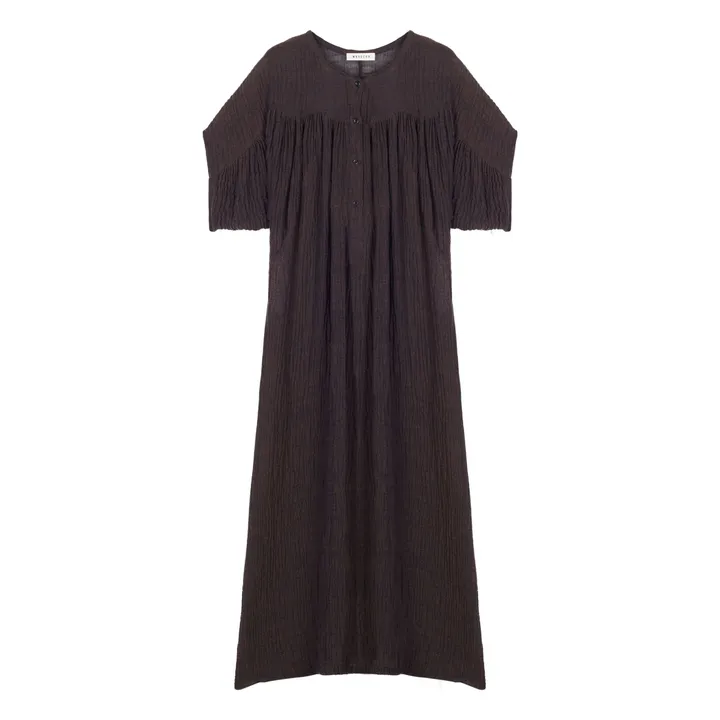 Masscob Robe Agra Lin | Noir