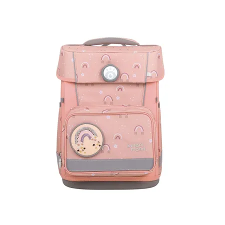 School-Mood Schulranzen-Set Champion Rainbow (Nordic Collection), 7-teilig