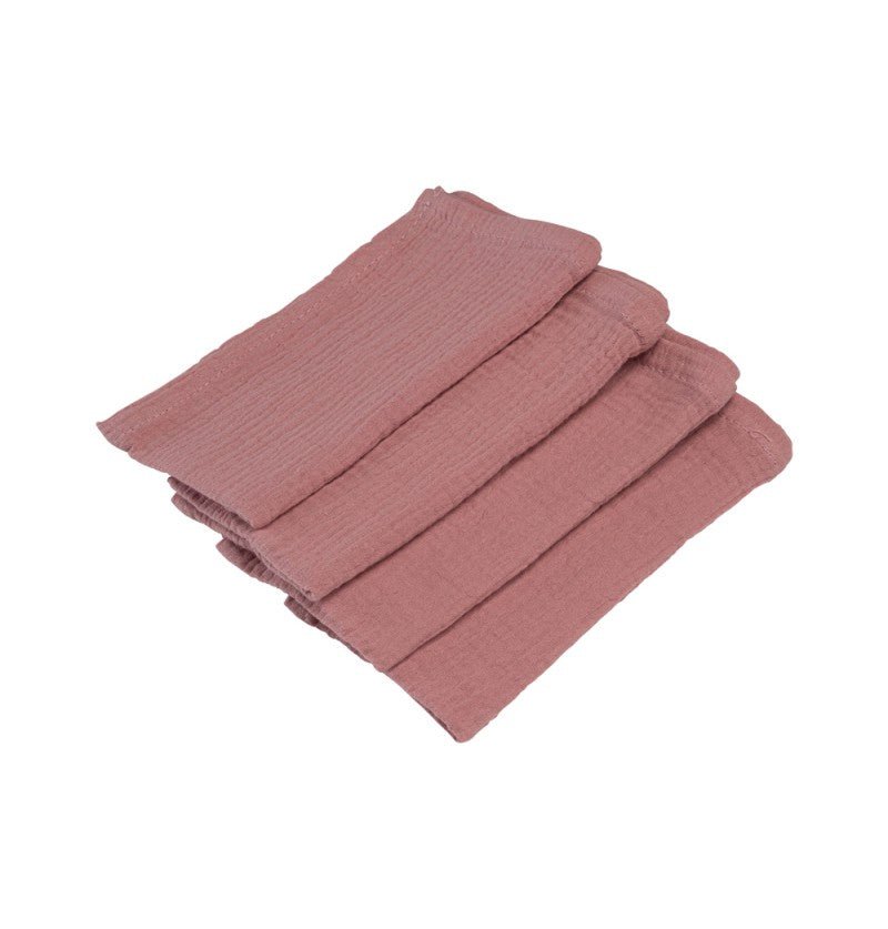 Roze Servetten Katoen 40cm 4st