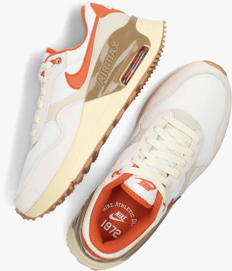 NIKE witte nike lage sneakers w nike air max system