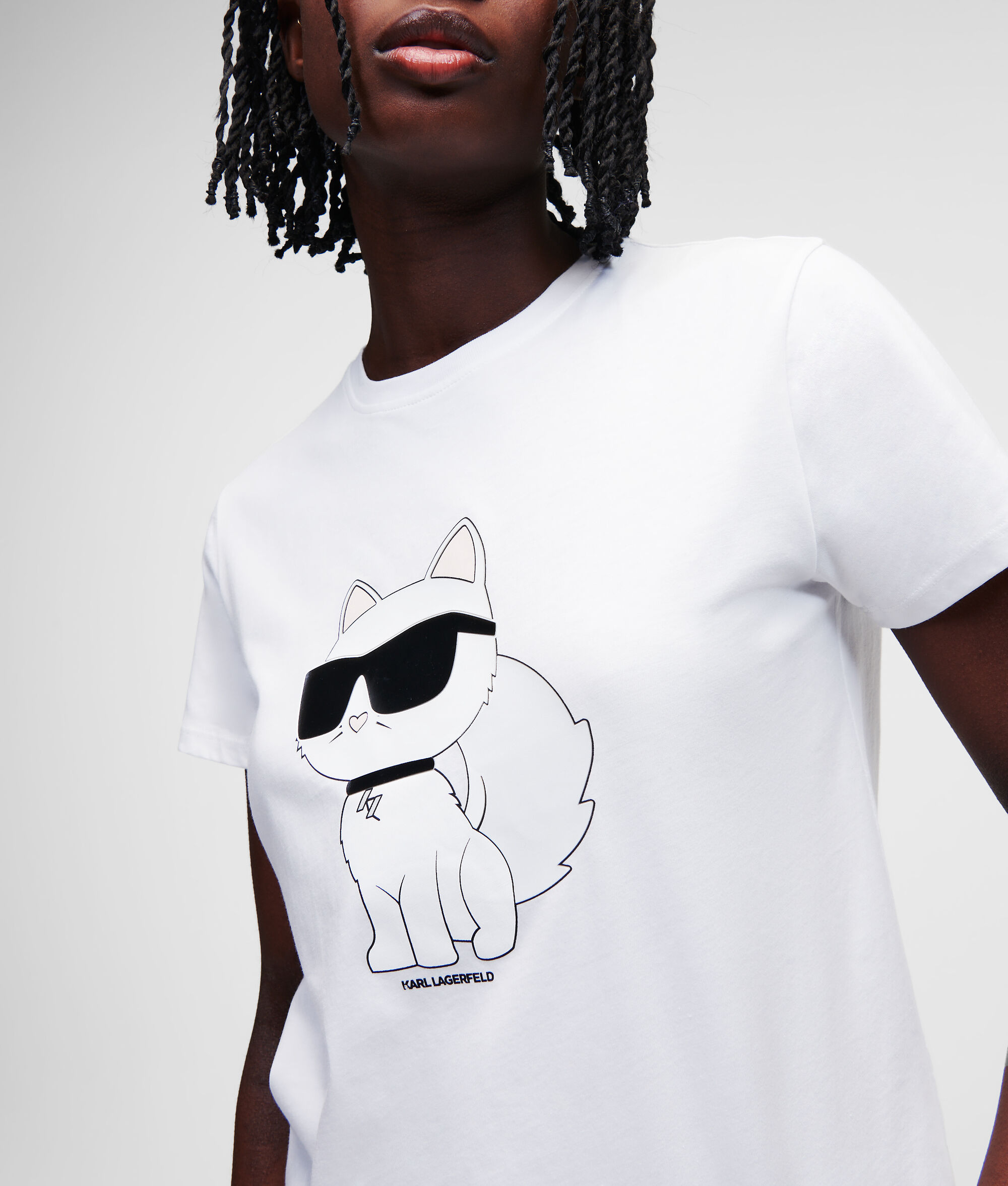 T-SHIRT CHOUPETTE KARL IKONIK