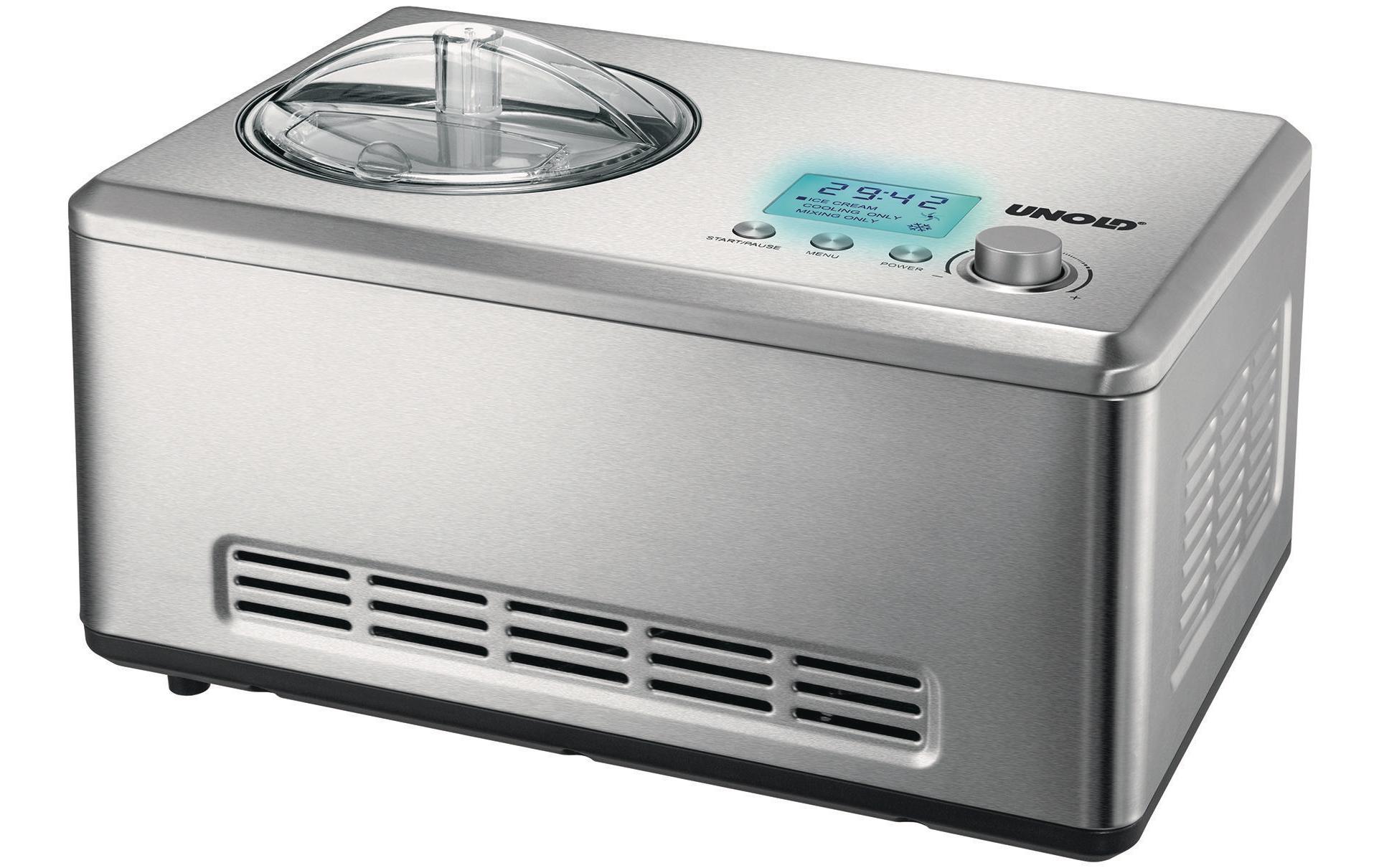 Glacemaschine Nobile 2 l, Silber<br>Eismaschine für 2 Liter Eiscreme
