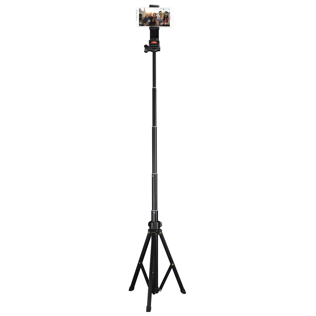 (150cm) Rotary Smartphone Foto / Video Tripod Dreibein Stativ Halterung   Fernauslöser für Smartphone / DSLR Kamera / GoPro   1/4