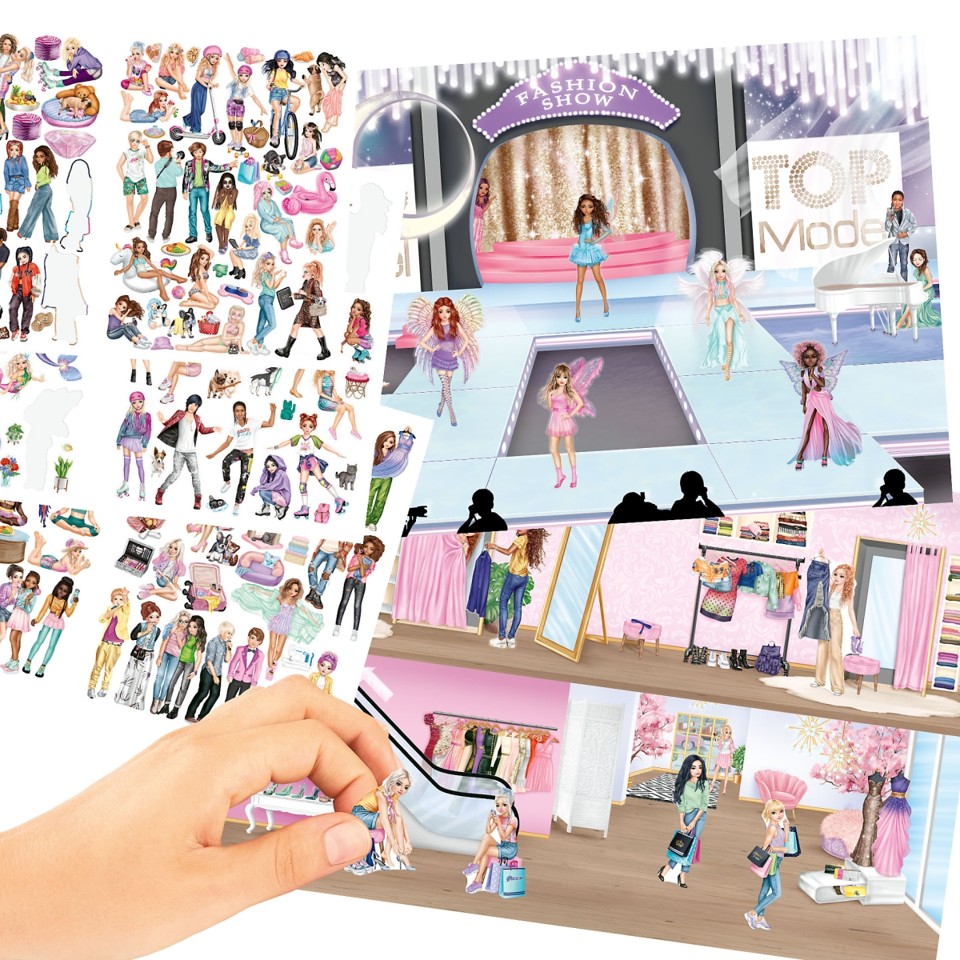 Topmodel - TOPModel Stickerworld