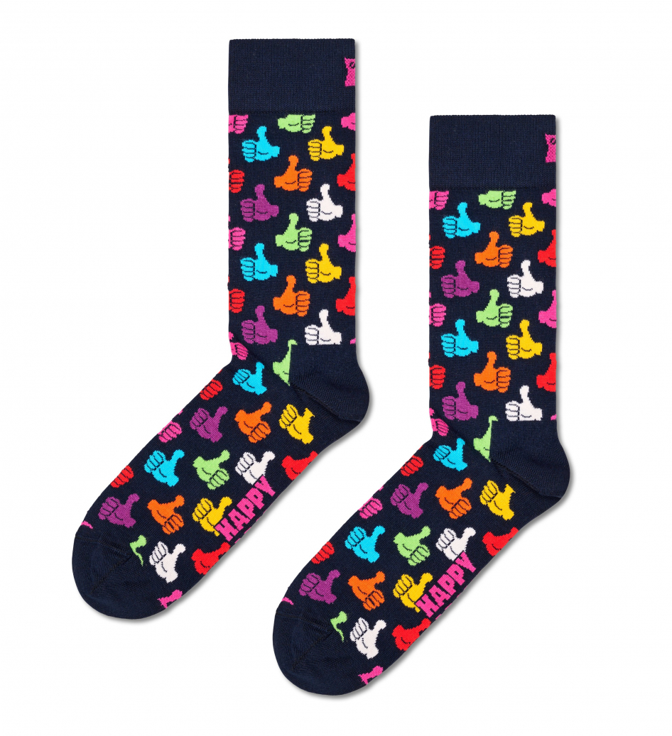 Happy Socks Thumbs Up Sock Socken in Mehrfarbig