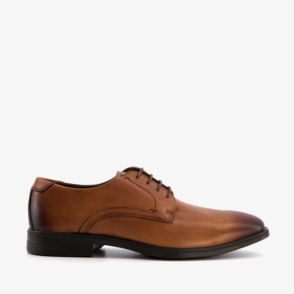 ECCO Melbourne leren heren veterschoenen