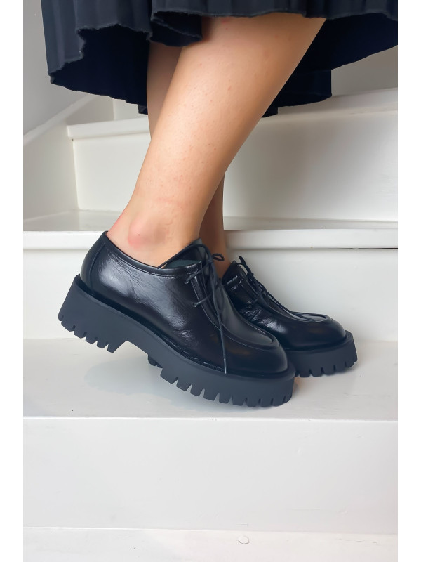 Mocassins E007E2 Mino Nero - Semerdjian