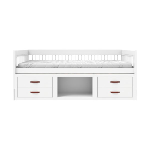 LifeTime Breeze Kajuitbed – Met Boekenkast – Luxelattenbodem