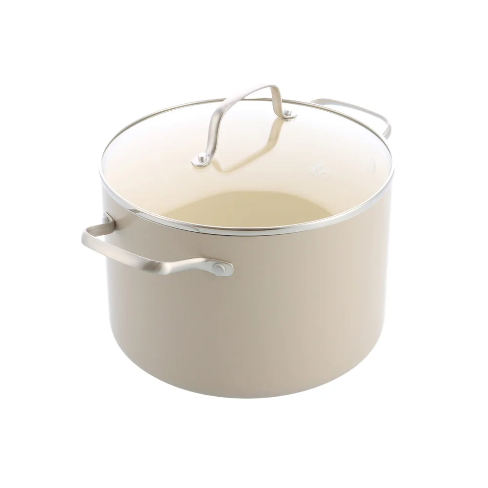 GreenChef Nordics Soeppan 24 cm Antiaanbak Crème