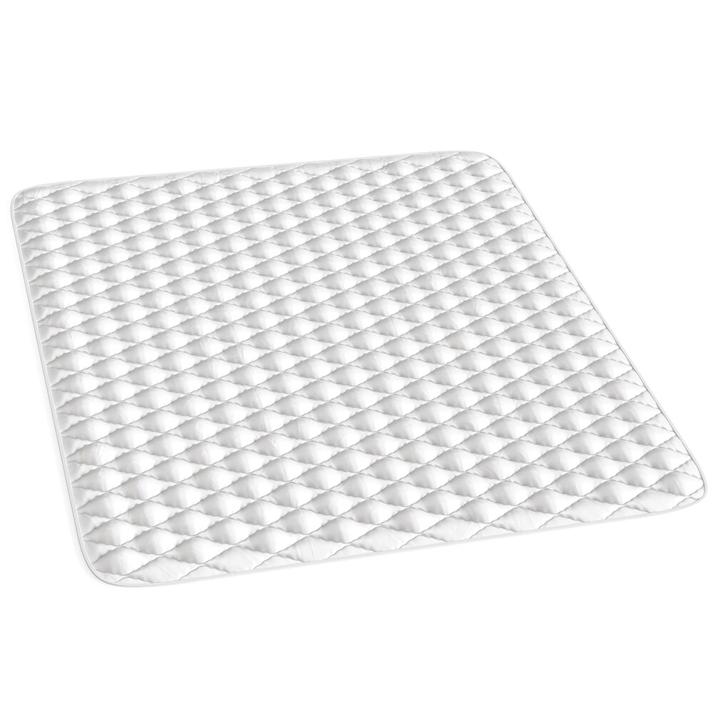 VitaliSpa Topper Matratzenschoner 180x200 cm Matratzen-Auflage weiß Microfaser