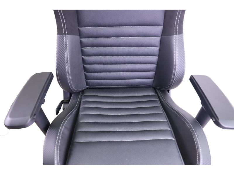 onit Gaming-Stuhl Premium Schwarz/Grau Ergonomischer Stuhl für lange Gaming-Sessions und Arbeitstage