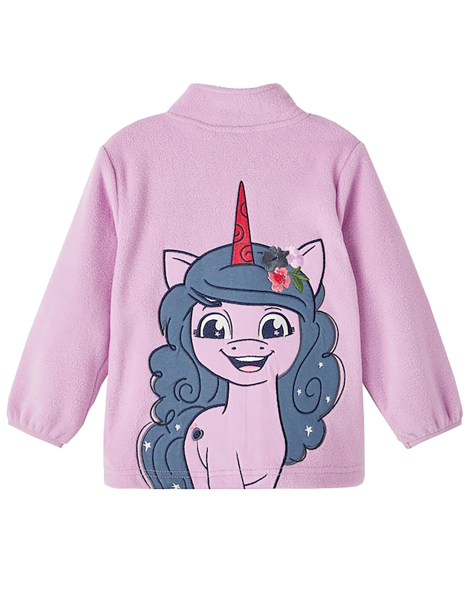 Fleecejacke NMFJALANA MLP in violet tulle