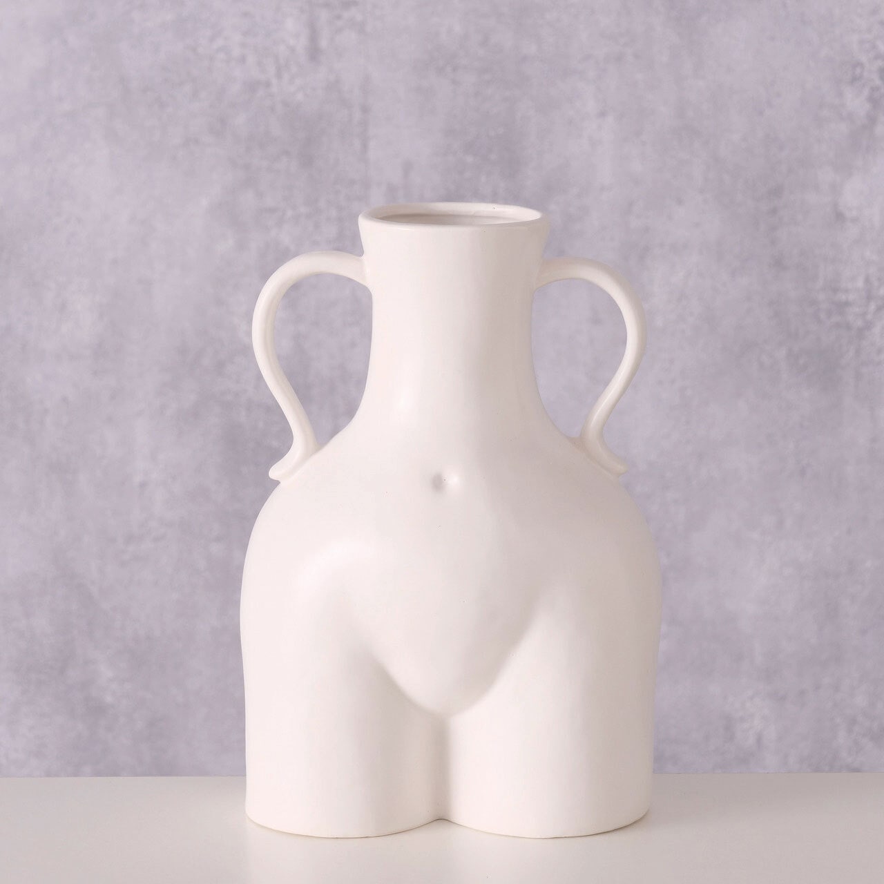 Vase MARYLA 22 cm weiß