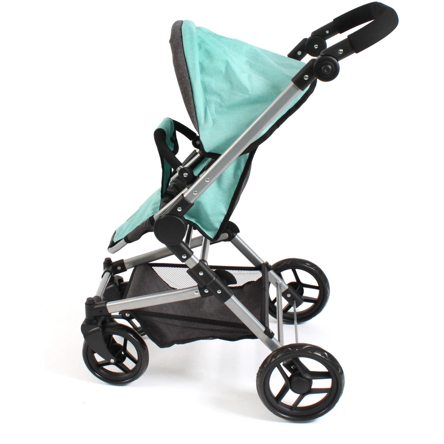 BAYER CHIC 2000 Kombipuppenwagen Fides 3 in 1 melange mint