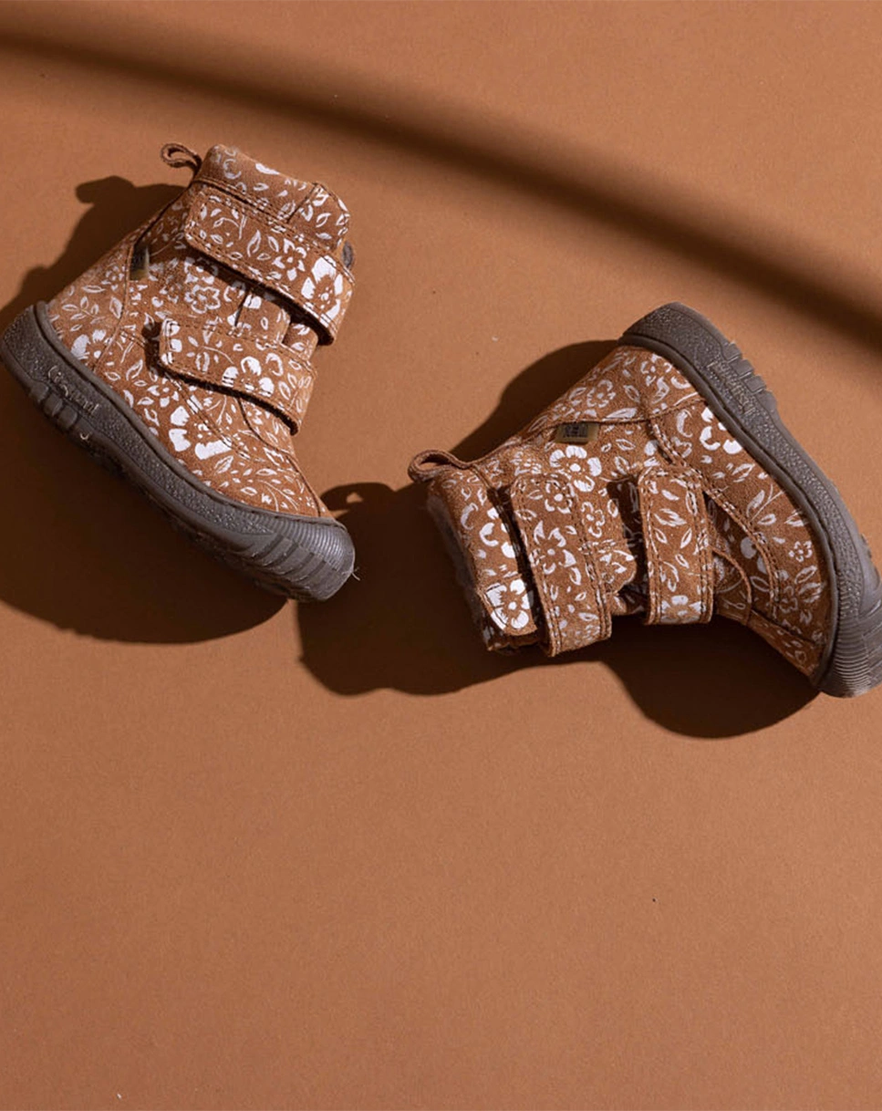 Winterstiefel EVON TEX in brandy flowers