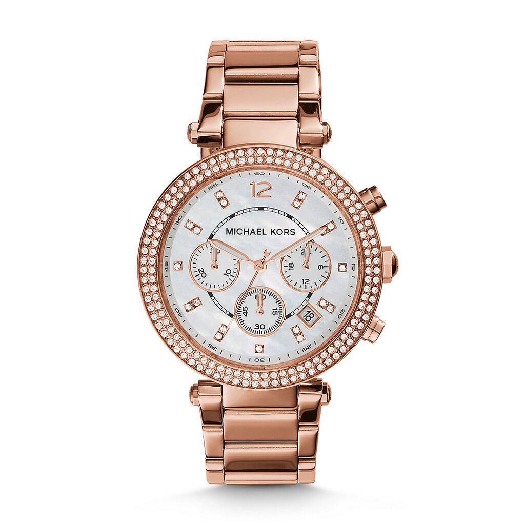 Montre Michael Kors Parker Doré Rose