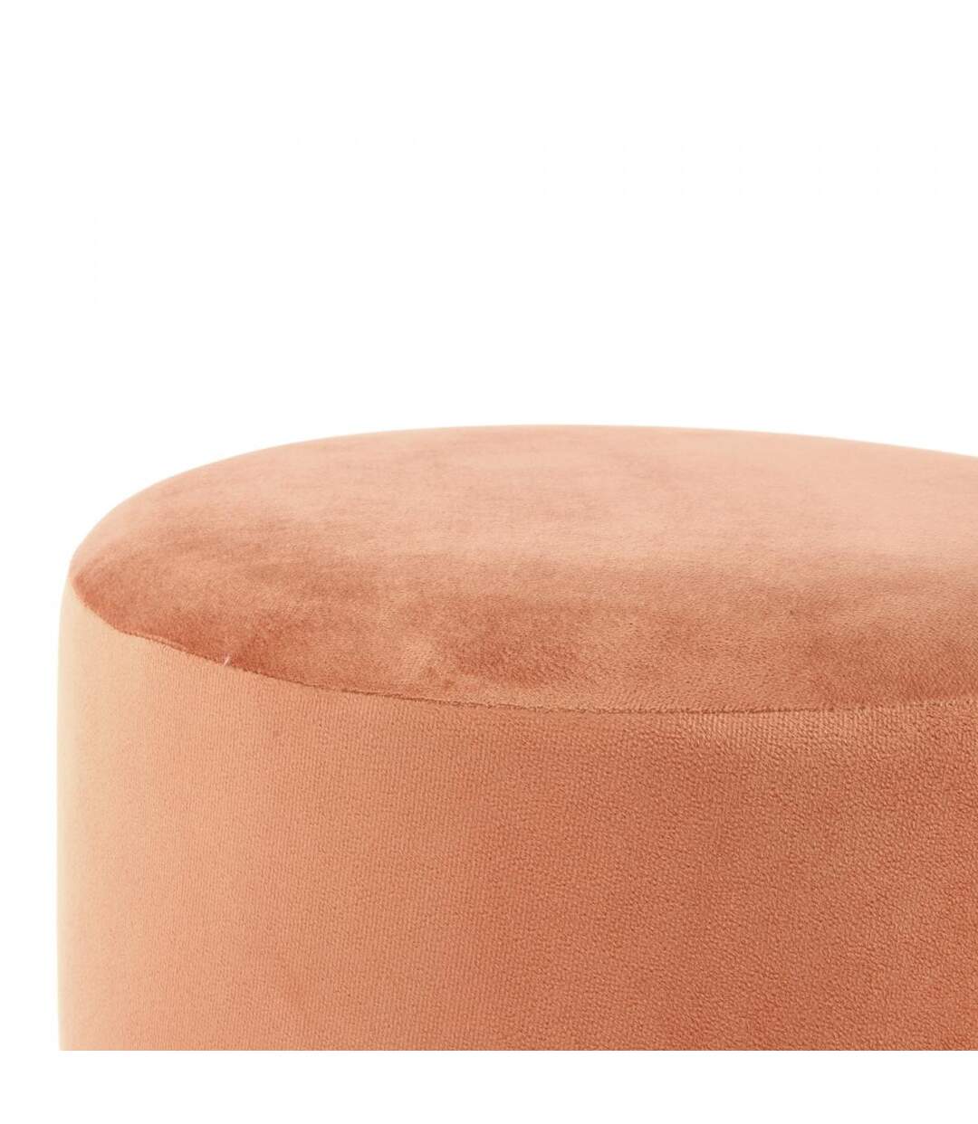 Tabouret ZASA en polyester doux et soyeux fait main BSCI FSC