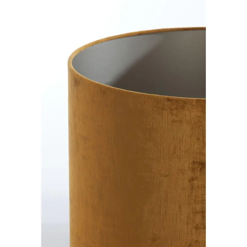 Cilinder Lampenkap Gemstone - Goud - Ø50x38cm