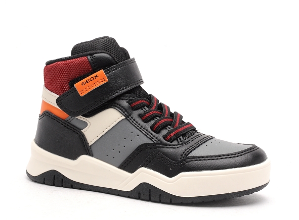 Geox boots bottine enfant j367rf j perth garcon noir