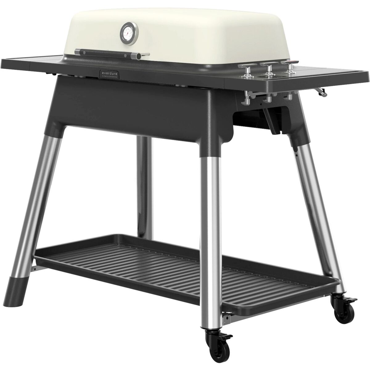 Furnace gassgrill + grillovertrekk & grillplade, matt stone