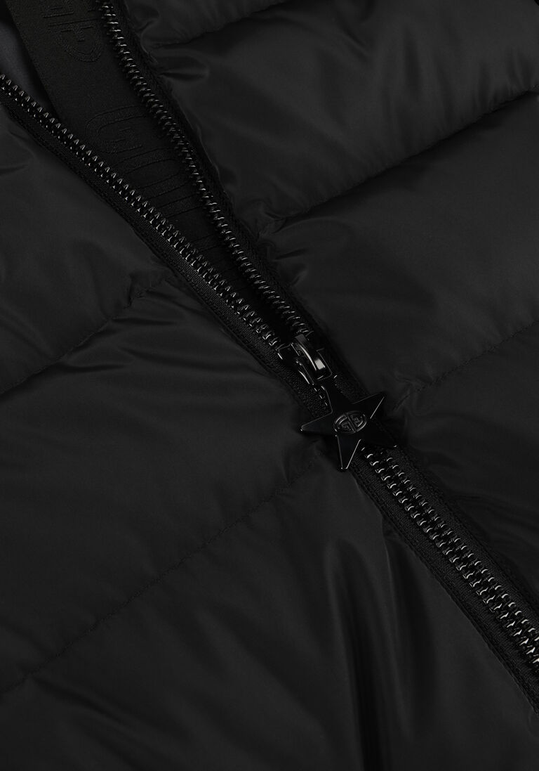 zwarte goldbergh gewatteerde jas sion jacket