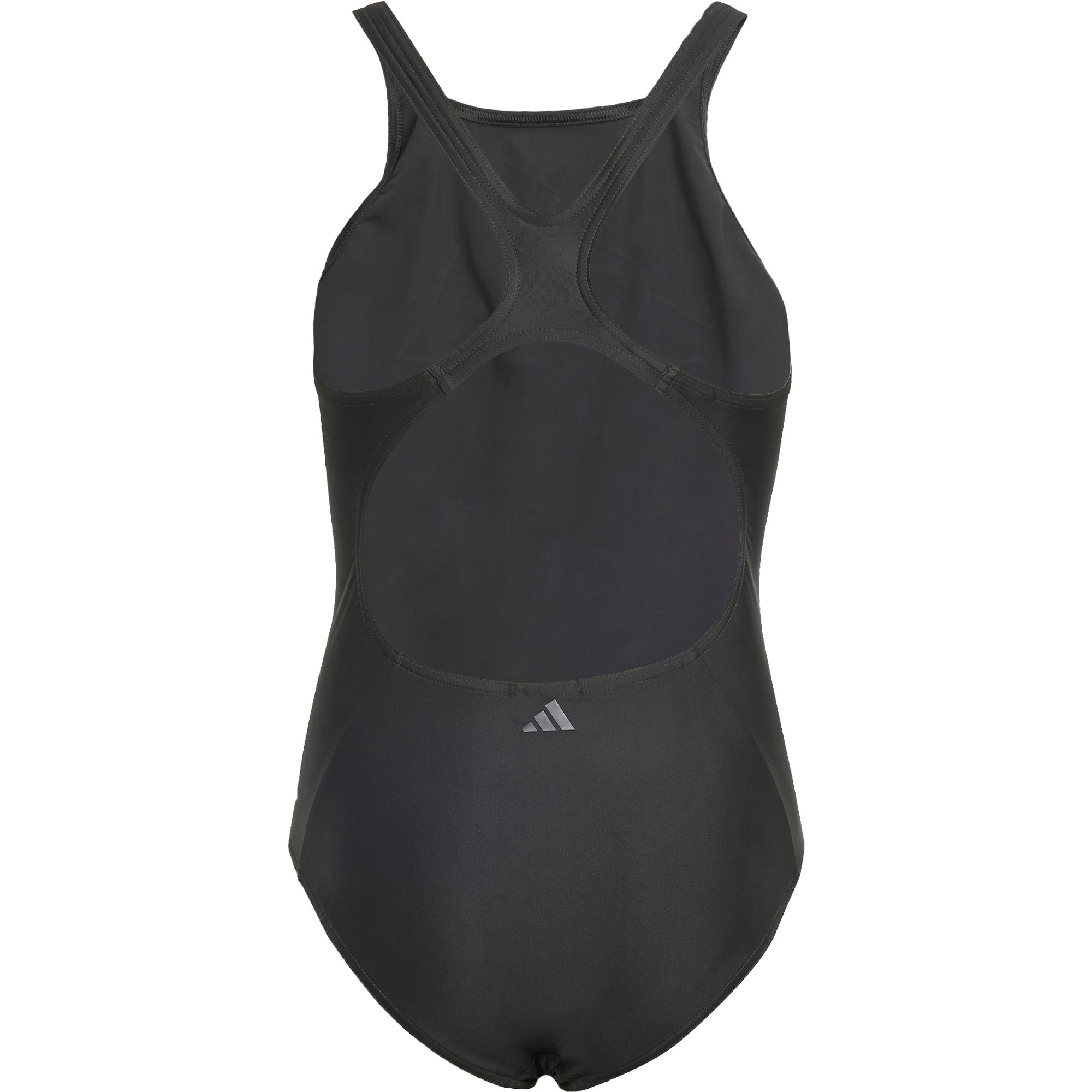 adidas Performance Big Bars Badeanzug Mädchen schwarz