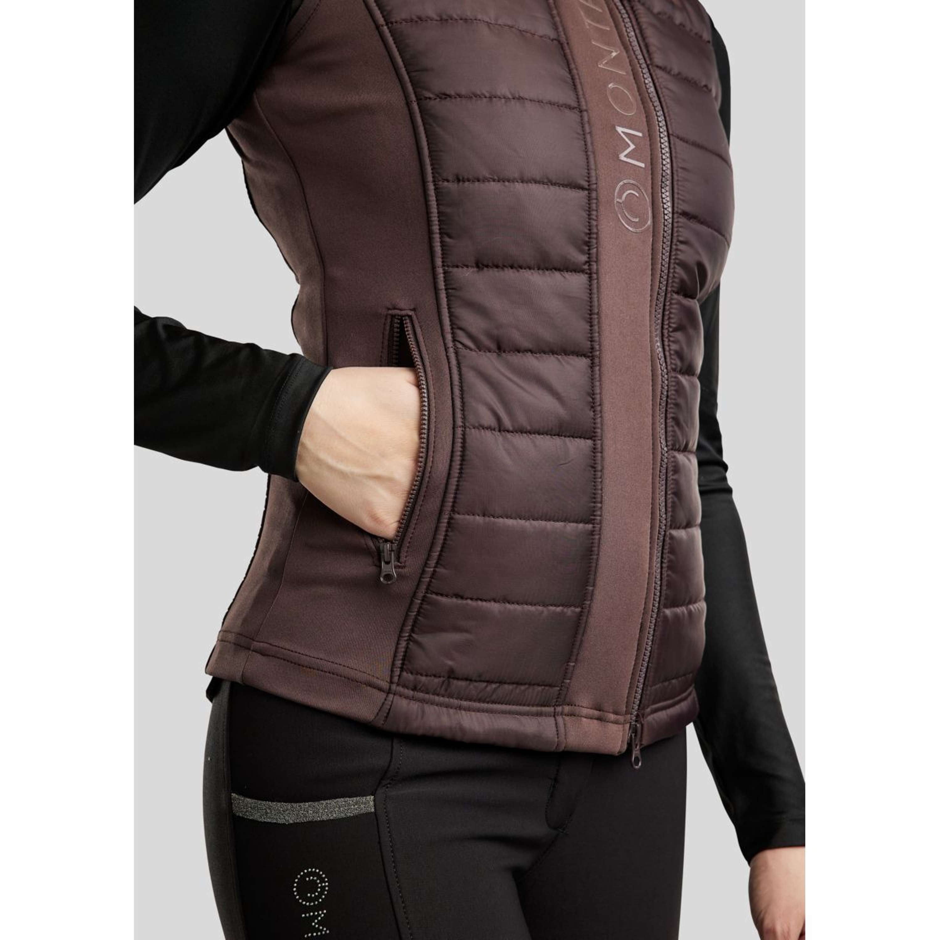 Montar Bodywarmer Emma Black Peony