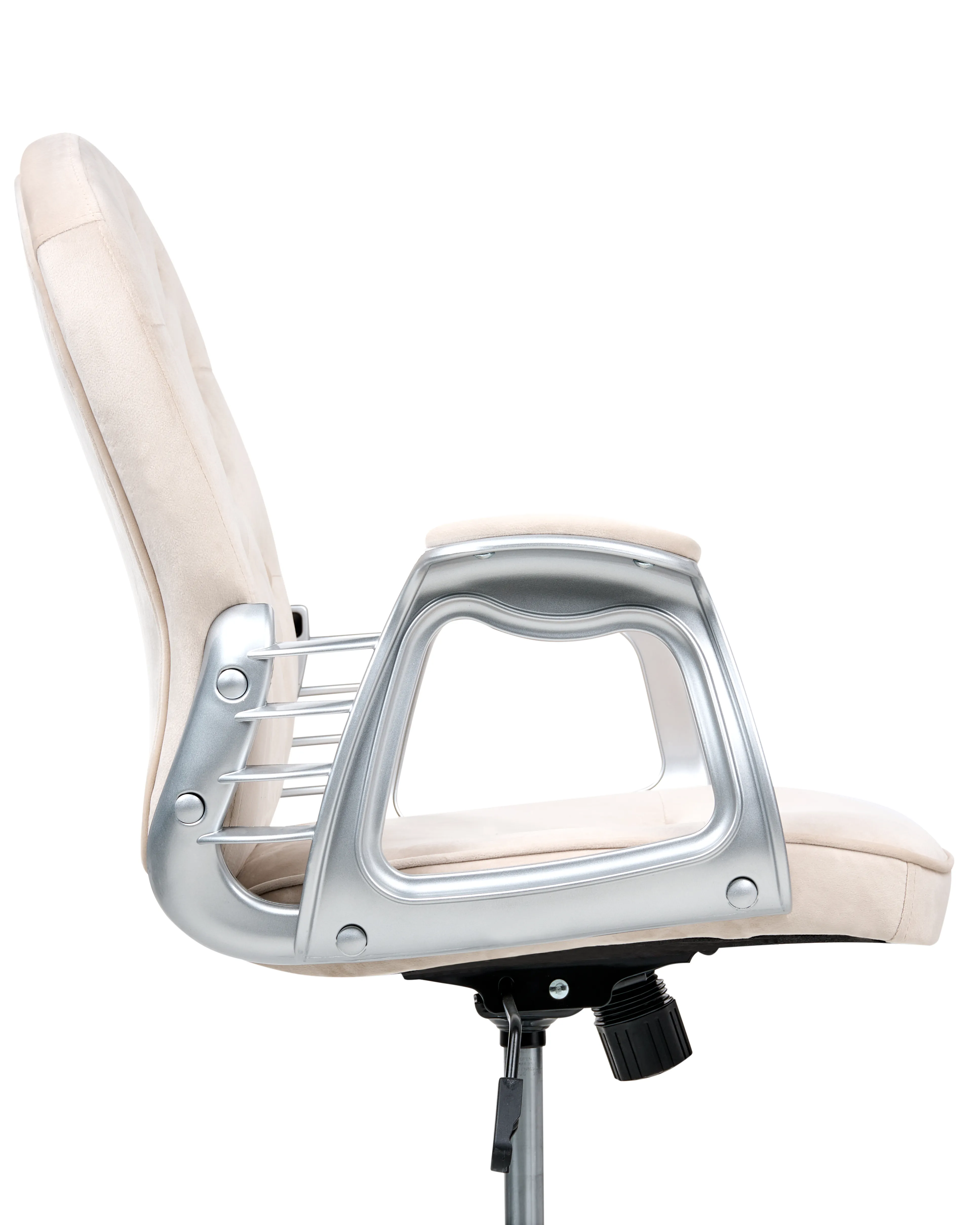 Bureaustoel PRINCESS Fluweel Beige