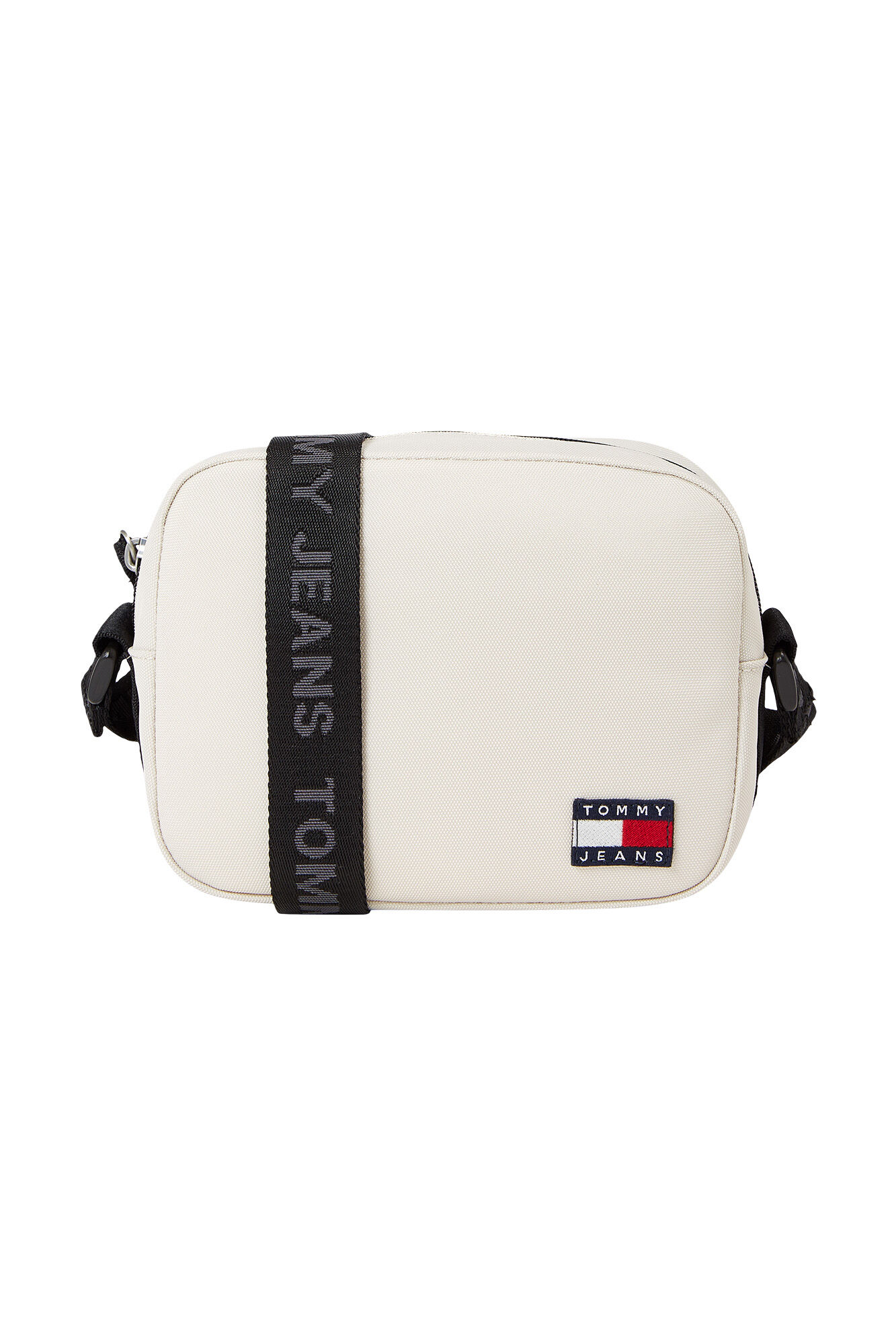 Bolsa de ombro masculina Tommy Jeans com bandeira