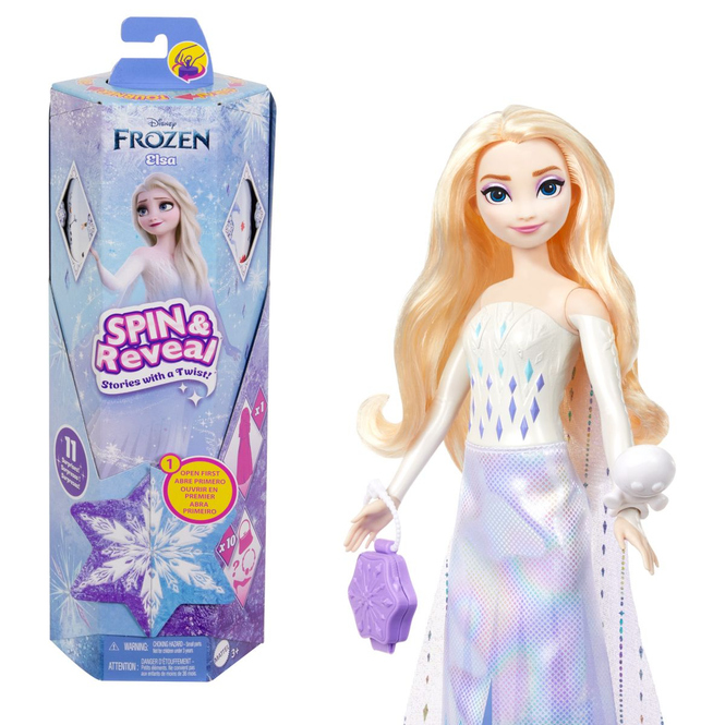Die Eiskönigin - Spin & Reveal - Elsa Puppe