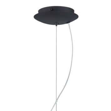 Eglo hanglamp Gaetano zwart/goud Ø38 cm