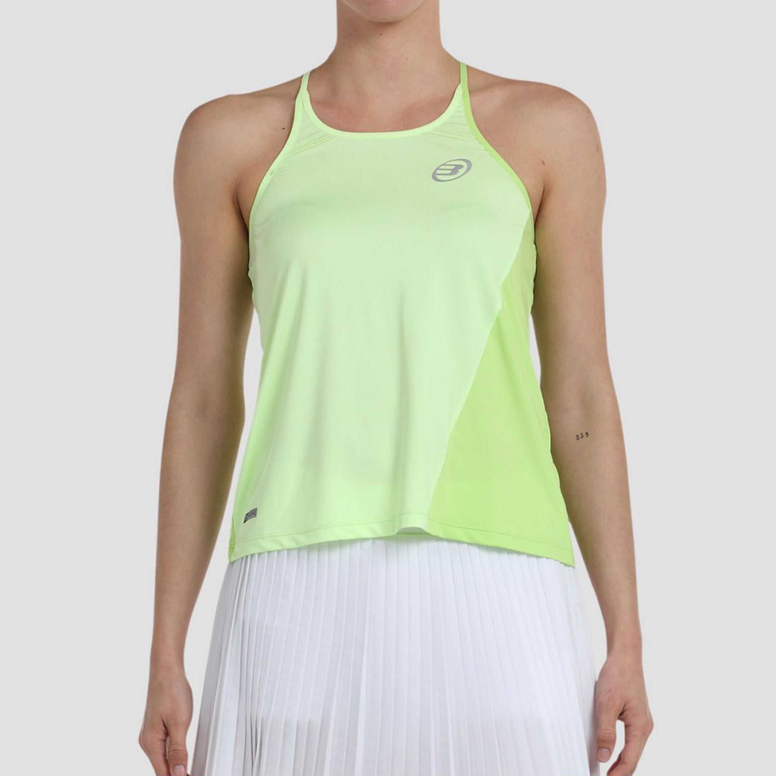 Bullpadel Bines Débardeur Tank Top Femmes - Jaunes Fluo