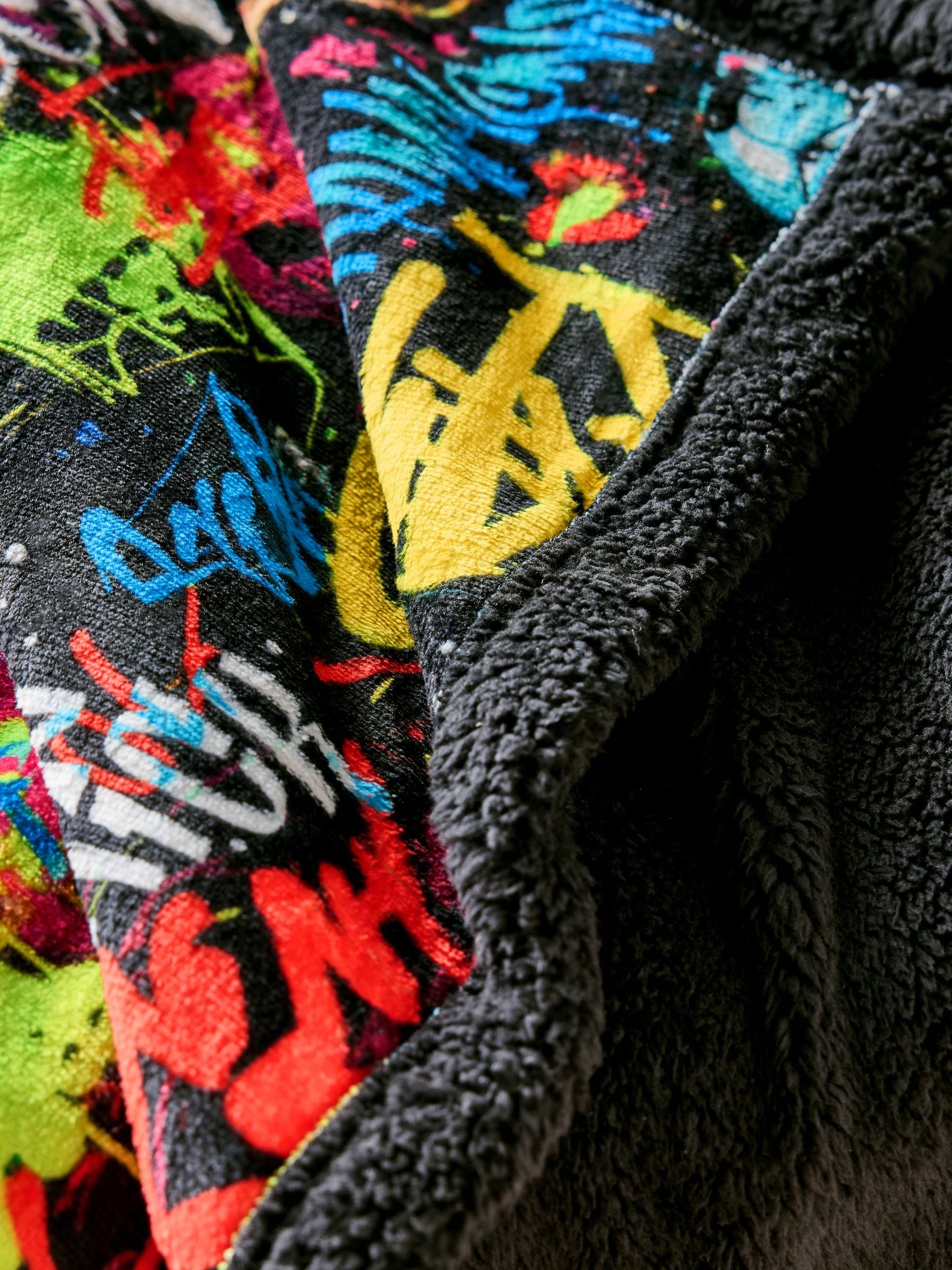 Football Fleece Throw
