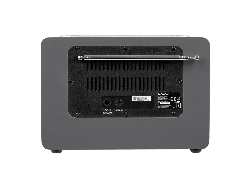 Noxon Radio/CD-Player iRadio 500 Anthrazit DAB , Internetradio oder UKW