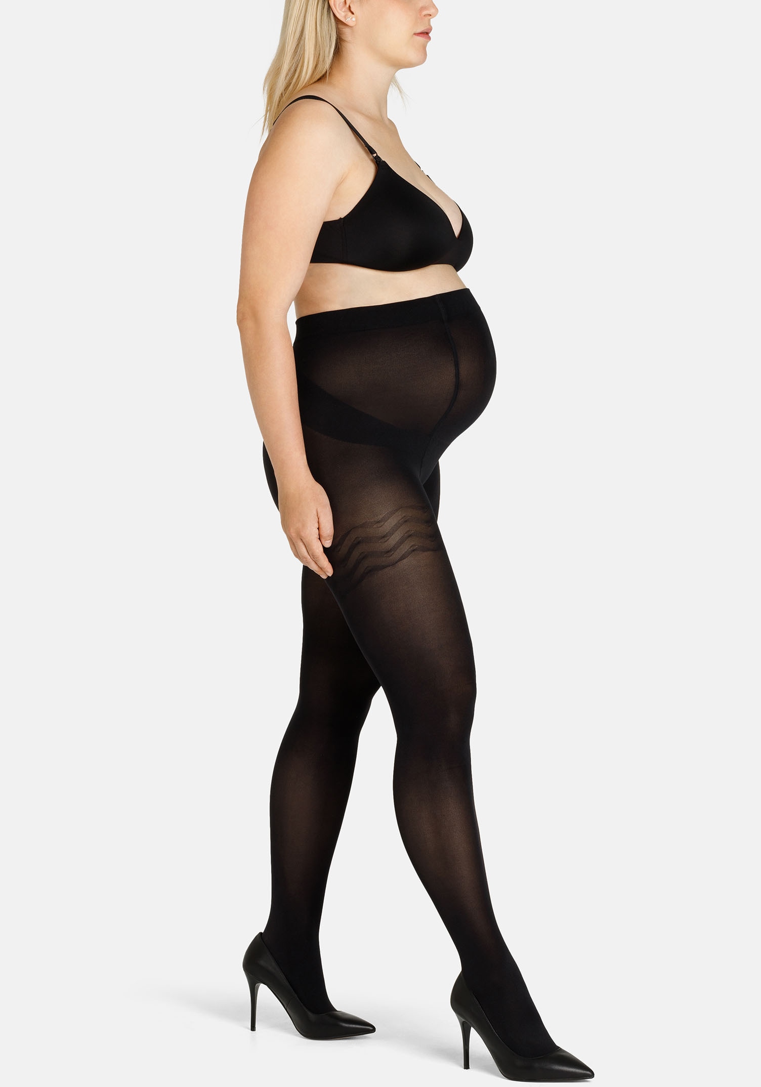 Camano Umstandsleggings »fine functional«  perfekt für jede Phase der Schwangerschaft, 3D 50 DEN