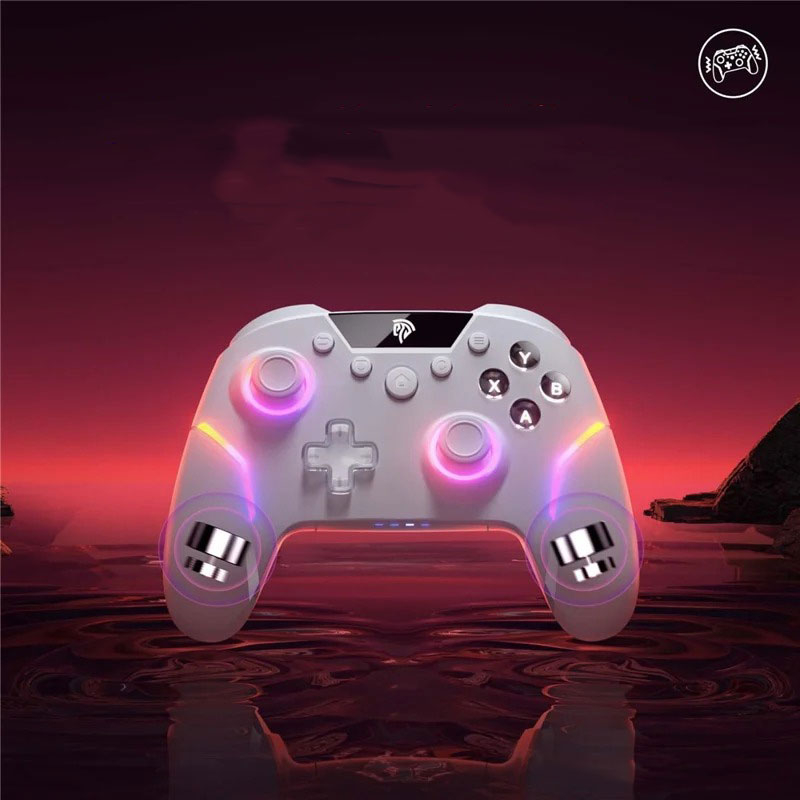 X20 Wireless Bluetooth Gaming Controller mit Elite Trigger Lock und Hall Effekt Joysticks für PC / Nintendo Switch / iOS / Android - Weiss